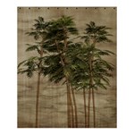 Vintage Bamboo Trees Shower Curtain 60  x 72  (Medium)  60 x72  Curtain