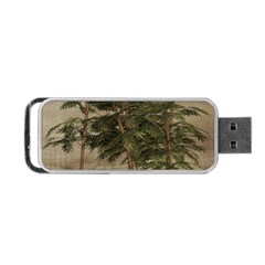 Vintage Bamboo Trees Portable Usb Flash (two Sides) by snowwhitegirl