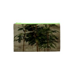 Vintage Bamboo Trees Cosmetic Bag (xs)