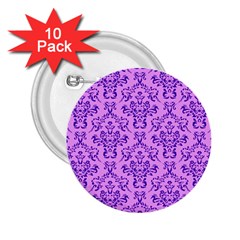 Victorian Violet 2 25  Buttons (10 Pack) 