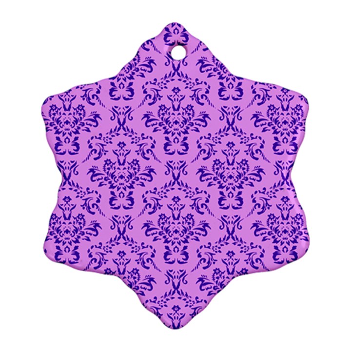 Victorian Violet Ornament (Snowflake)