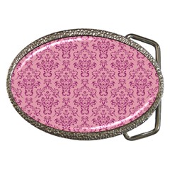 Victorian Pink Ornamental Belt Buckles