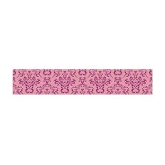 Victorian Pink Ornamental Flano Scarf (Mini)