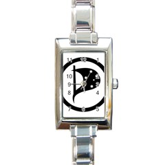 Logo Of Pirate Party Australia Rectangle Italian Charm Watch by abbeyz71