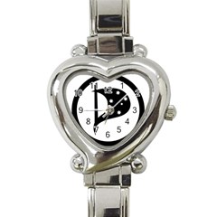 Logo Of Pirate Party Australia Heart Italian Charm Watch by abbeyz71