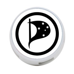 Logo Of Pirate Party Australia 4-port Usb Hub (two Sides) by abbeyz71