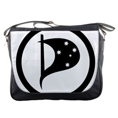 Logo Of Pirate Party Australia Messenger Bag by abbeyz71