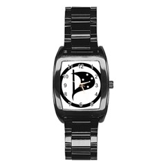 Logo Of Pirate Party Australia Stainless Steel Barrel Watch by abbeyz71