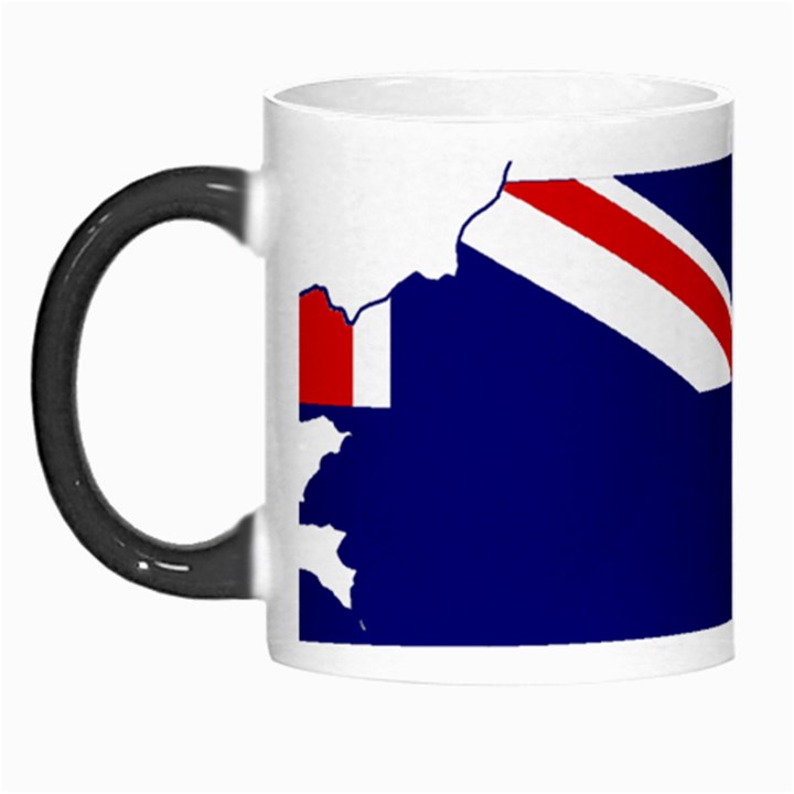 Flag Map of Government Ensign of Northern Ireland, 1929-1973 Morph Mugs