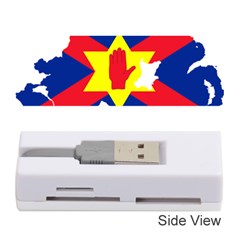 Ulster Nationalists Flag Map Of Northern Ireland Memory Card Reader (stick) by abbeyz71