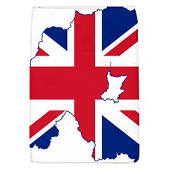 Union Jack Flag Map Of Northern Ireland Removable Flap Cover (l) by abbeyz71