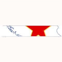 Flag Map Of Socialist Federal Republic Of Yugoslavia Small Bar Mats by abbeyz71