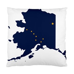 Flag Map of Alaska Standard Cushion Case (One Side)