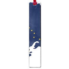 Flag Map of Alaska Large Book Marks