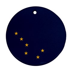 Flag Of Alaska Ornament (round) by abbeyz71