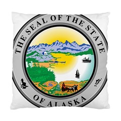 State Seal Of Alaska  Standard Cushion Case (two Sides) by abbeyz71