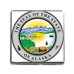 State Seal Of Alaska  Memory Card Reader (square 5 Slot) by abbeyz71