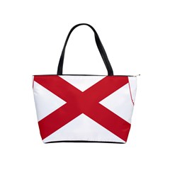 Flag Map Of Alabama Classic Shoulder Handbag