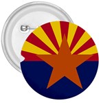 Flag Map of Arizona 3  Buttons Front