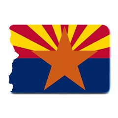 Flag Map Of Arizona Plate Mats by abbeyz71