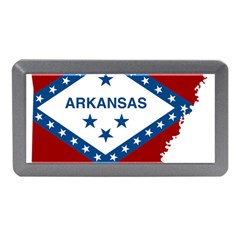 Flag Map Of Arkansas Memory Card Reader (mini) by abbeyz71