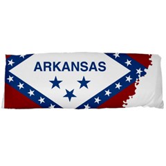 Flag Map Of Arkansas Body Pillow Case Dakimakura (two Sides) by abbeyz71