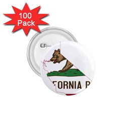 California Flag Map 1 75  Buttons (100 Pack)  by abbeyz71