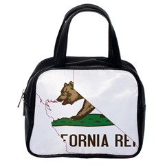 California Flag Map Classic Handbag (one Side) by abbeyz71