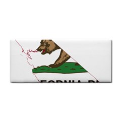 California Flag Map Hand Towel by abbeyz71