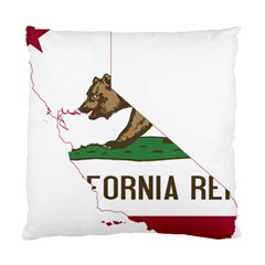 California Flag Map Standard Cushion Case (one Side) by abbeyz71