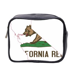 California Flag Map Mini Toiletries Bag (two Sides) by abbeyz71