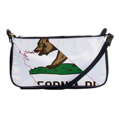 California Flag Map Shoulder Clutch Bag by abbeyz71