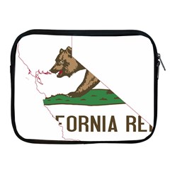 California Flag Map Apple Ipad 2/3/4 Zipper Cases by abbeyz71