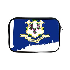 Flag Map Of Connecticut Apple Ipad Mini Zipper Cases by abbeyz71