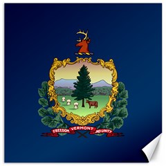 Flag Of Vermont Canvas 16  X 16  by abbeyz71