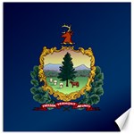 Flag of Vermont Canvas 16  x 16  15.2 x15.41  Canvas - 1