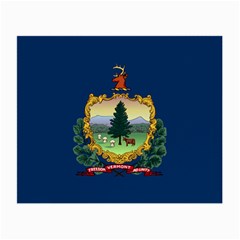 Flag Of Vermont Small Glasses Cloth (2-side) by abbeyz71