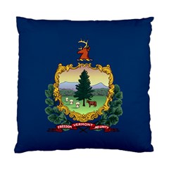 Flag Of Vermont Standard Cushion Case (one Side) by abbeyz71