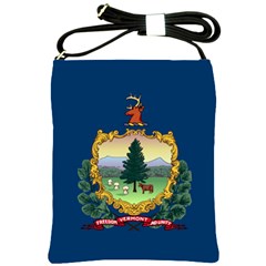 Flag Of Vermont Shoulder Sling Bag by abbeyz71