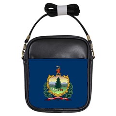 Flag Of Vermont Girls Sling Bag by abbeyz71