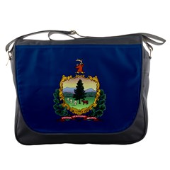Flag Of Vermont Messenger Bag by abbeyz71