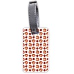 Pasta Pattern Luggage Tags (One Side)  Front