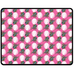 Pink Bride Double Sided Fleece Blanket (medium) 