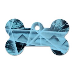 Pyramids Dog Tag Bone (two Sides) by WILLBIRDWELL