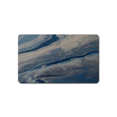 Blue Ice 2 Magnet (name Card) by WILLBIRDWELL