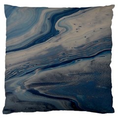 Blue Ice 2 Standard Flano Cushion Case (two Sides) by WILLBIRDWELL