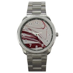 Wine Sport Metal Watch by WILLBIRDWELL