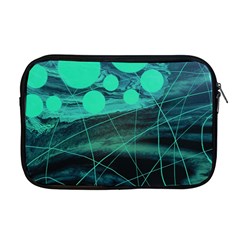 Neon Bubbles Apple Macbook Pro 17  Zipper Case by WILLBIRDWELL