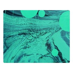 Neon Bubbles 2 Double Sided Flano Blanket (large)  by WILLBIRDWELL