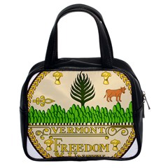 Great Seal Of Vermont Classic Handbag (two Sides) by abbeyz71